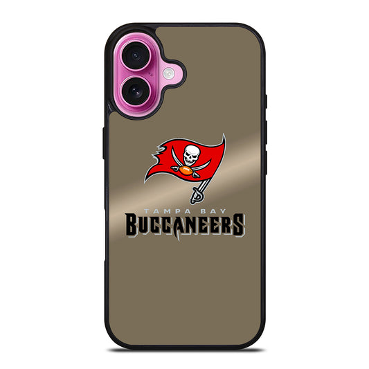 TAMPA BAY BUCCANEERS METAL ICON iPhone 16 Plus Case Cover