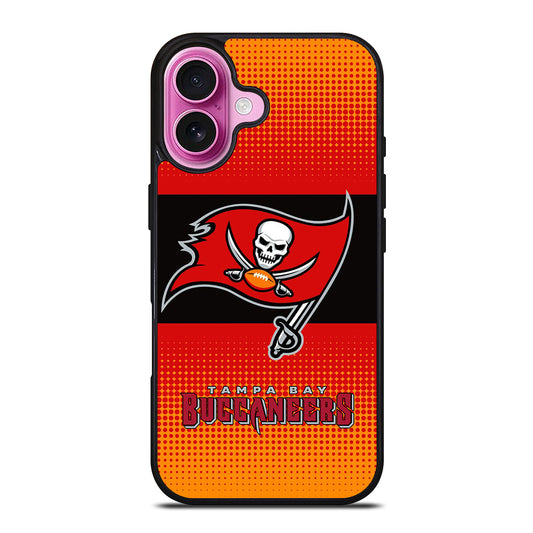 TAMPA BAY BUCCANEERS NFL TEAM iPhone 16 Plus Case Cover