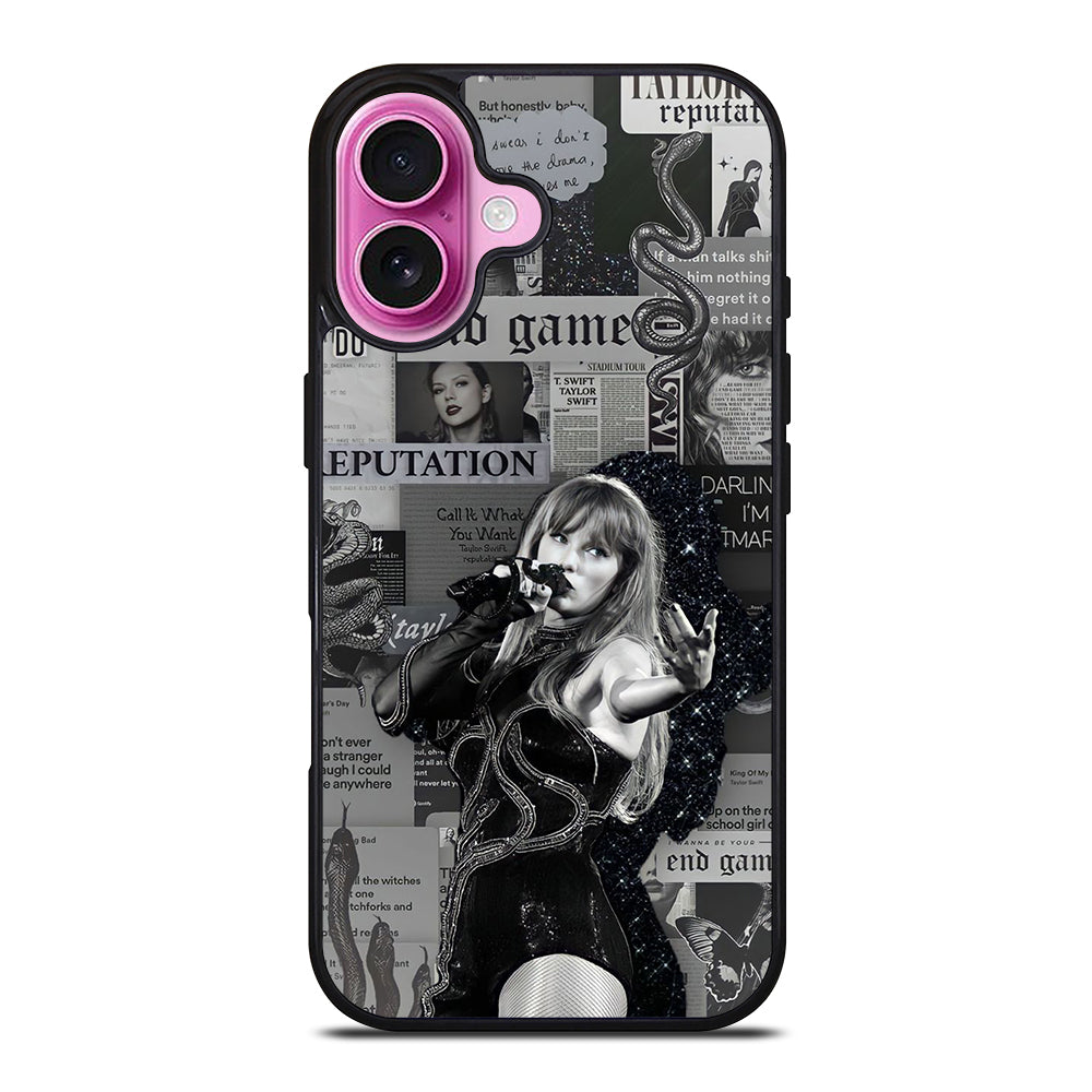 TAYLOR SWIFT COLLAGE 1 iPhone 16 Plus Case Cover