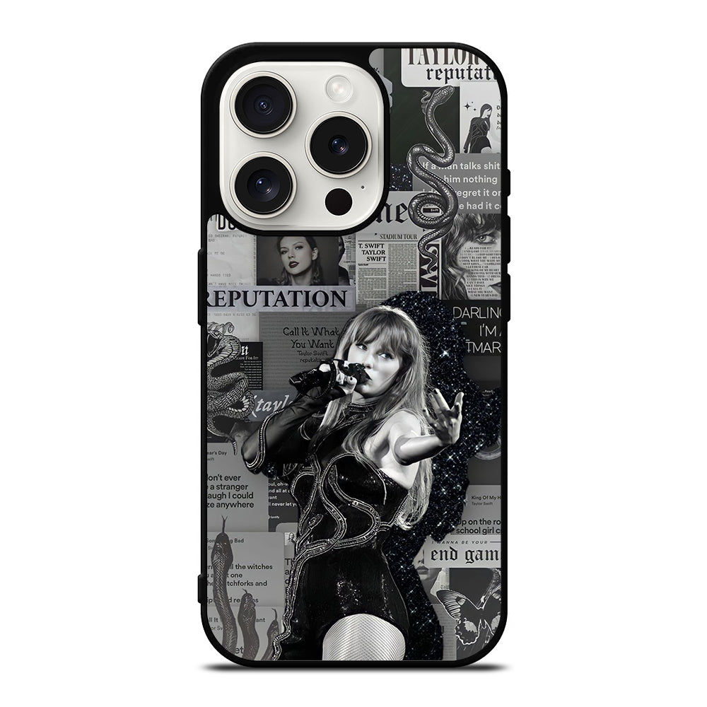 TAYLOR SWIFT COLLAGE 1 iPhone 15 Pro Case Cover