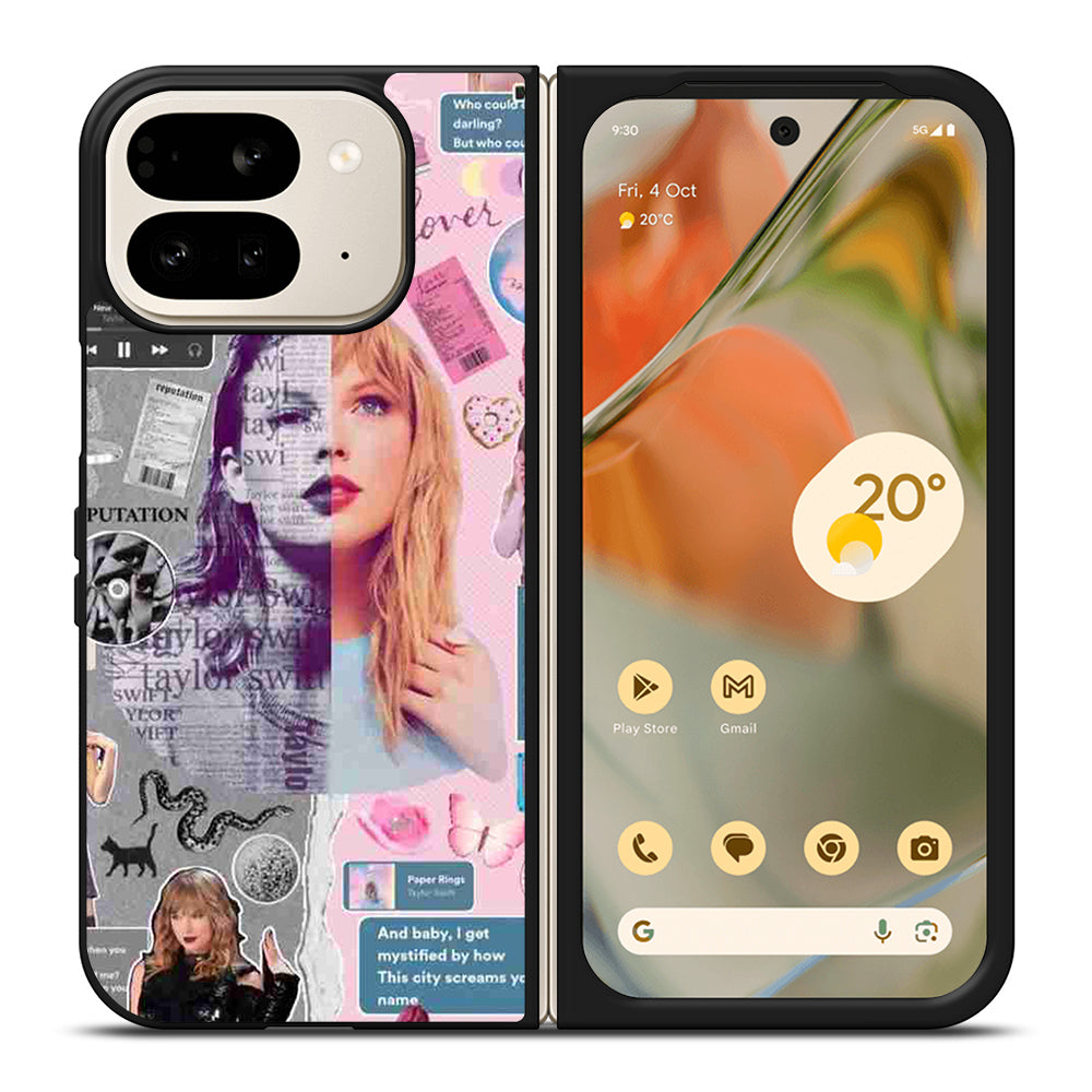 TAYLOR SWIFT COLLAGE 3 Google Pixel 9 Pro Fold Case Cover