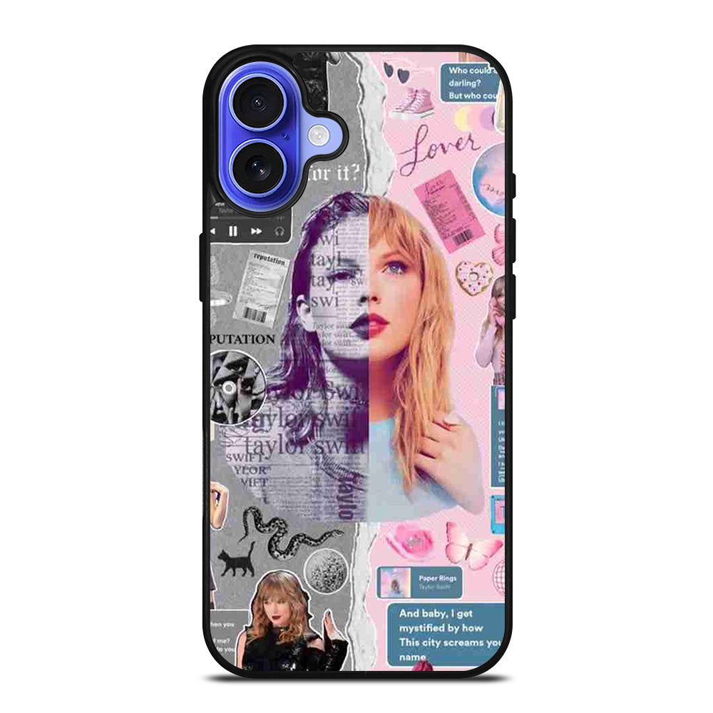 TAYLOR SWIFT COLLAGE 3 iPhone 16 Case Cover