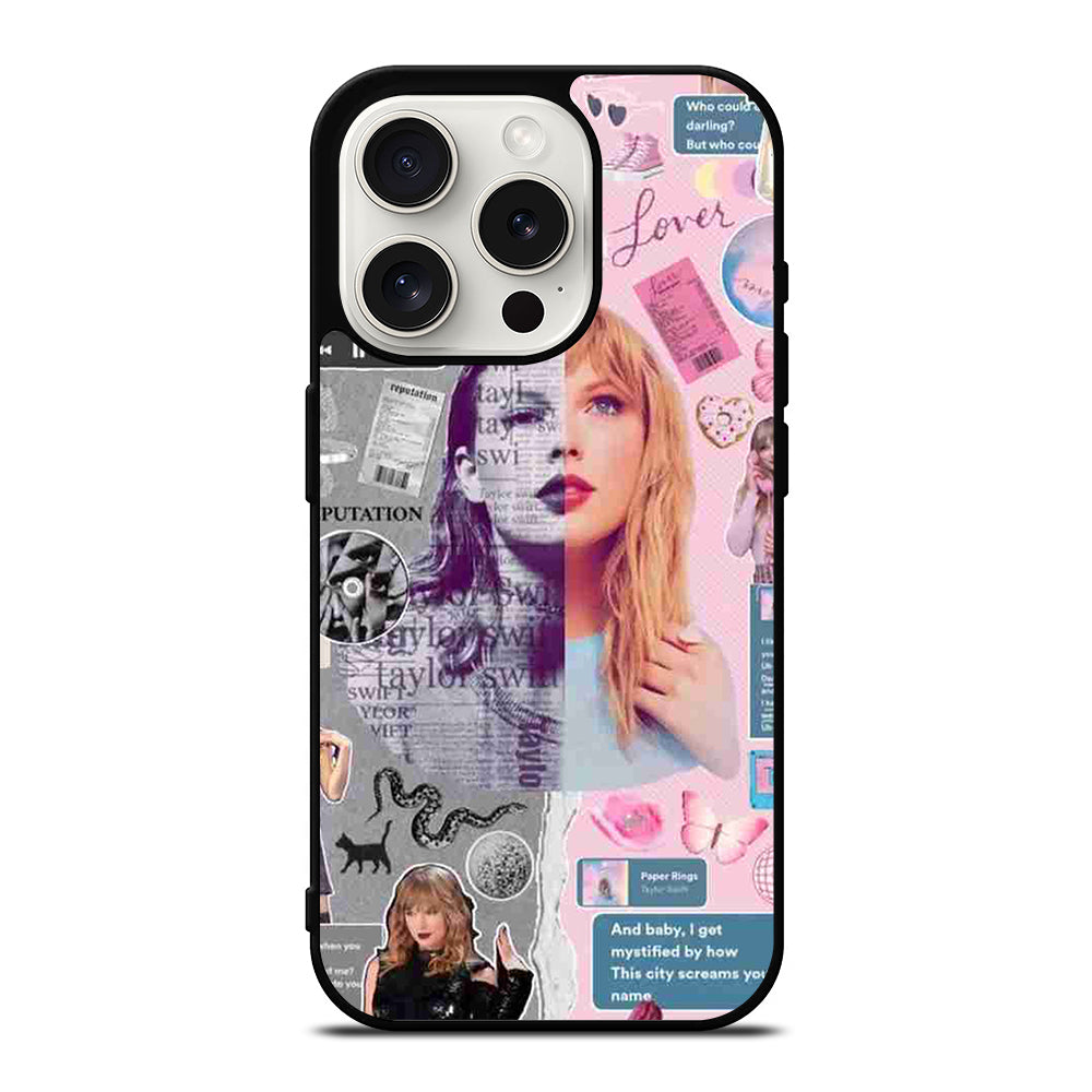 TAYLOR SWIFT COLLAGE 3 iPhone 15 Pro Case Cover