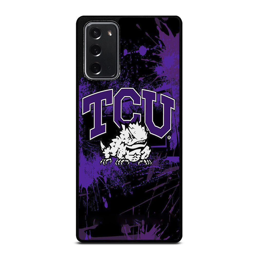 TCU HORNED FROGS ICON Samsung Galaxy Note 20 Case Cover
