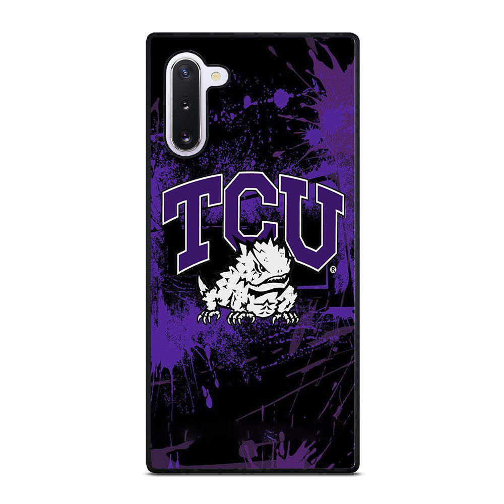 TCU HORNED FROGS ICON Samsung Galaxy Note 10 Case Cover