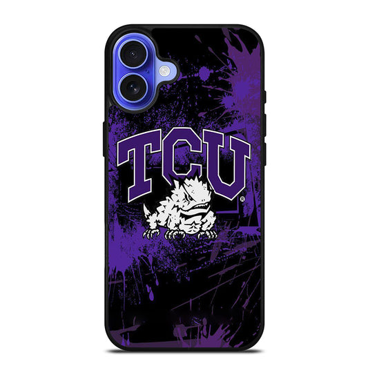 TCU HORNED FROGS ICON iPhone 16 Case Cover