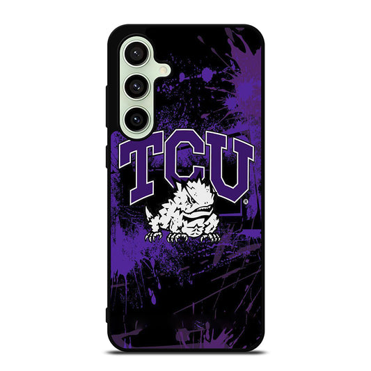 TCU HORNED FROGS ICON Samsung Galaxy S24 FE Case Cover