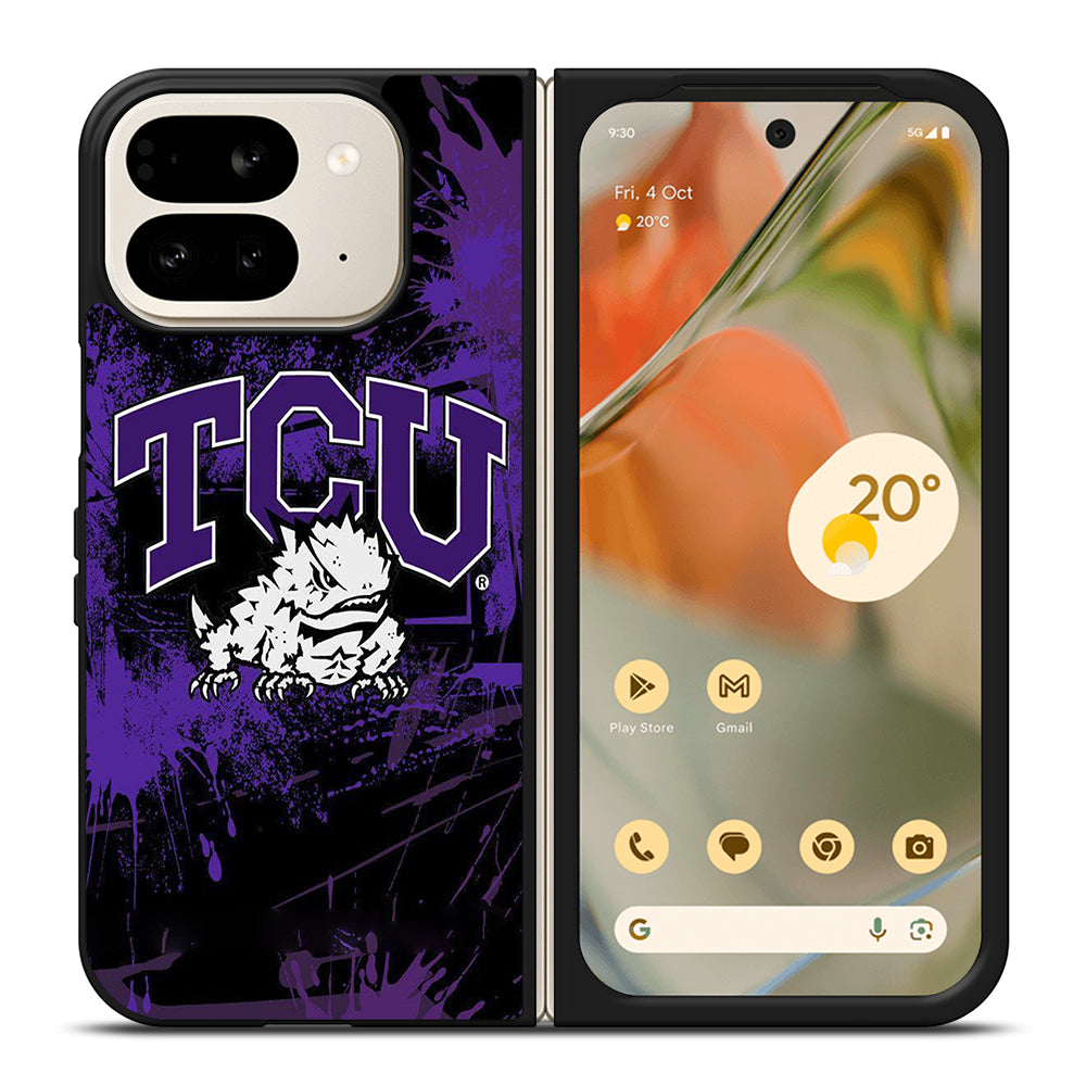 TCU HORNED FROGS ICON Google Pixel 9 Pro Fold Case Cover