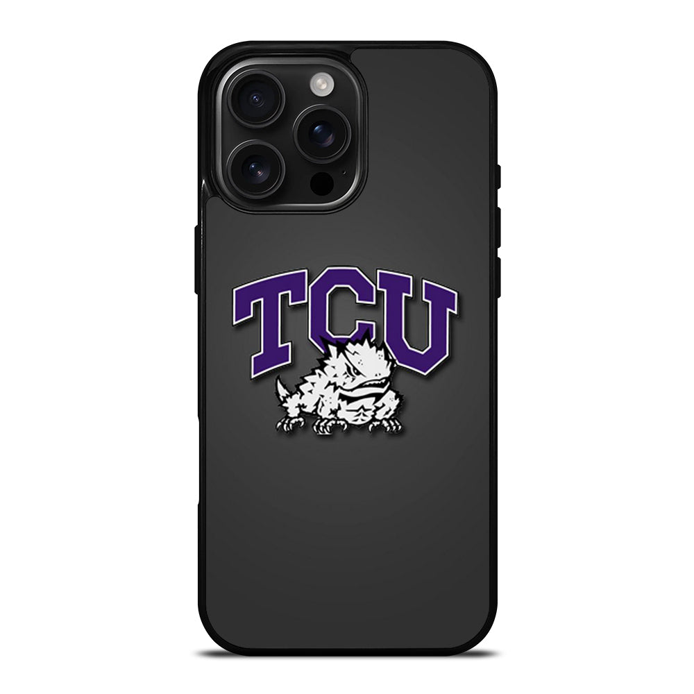 TCU HORNED FROGS LOGO iPhone 16 Pro Max Case Cover