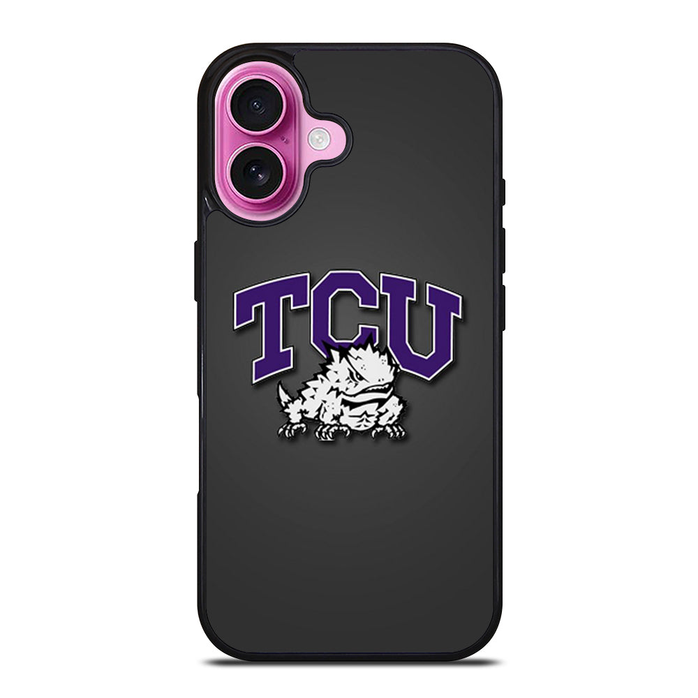 TCU HORNED FROGS LOGO iPhone 16 Plus Case Cover