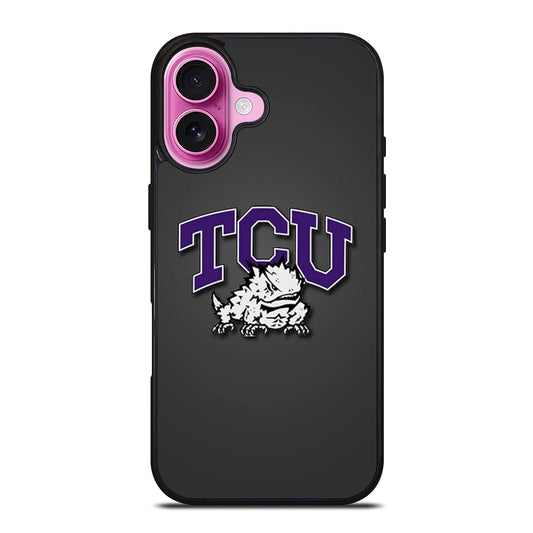 TCU HORNED FROGS LOGO iPhone 16 Plus Case Cover