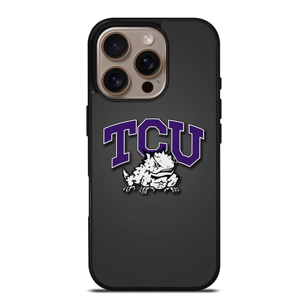 TCU HORNED FROGS LOGO iPhone 16 Pro Case Cover
