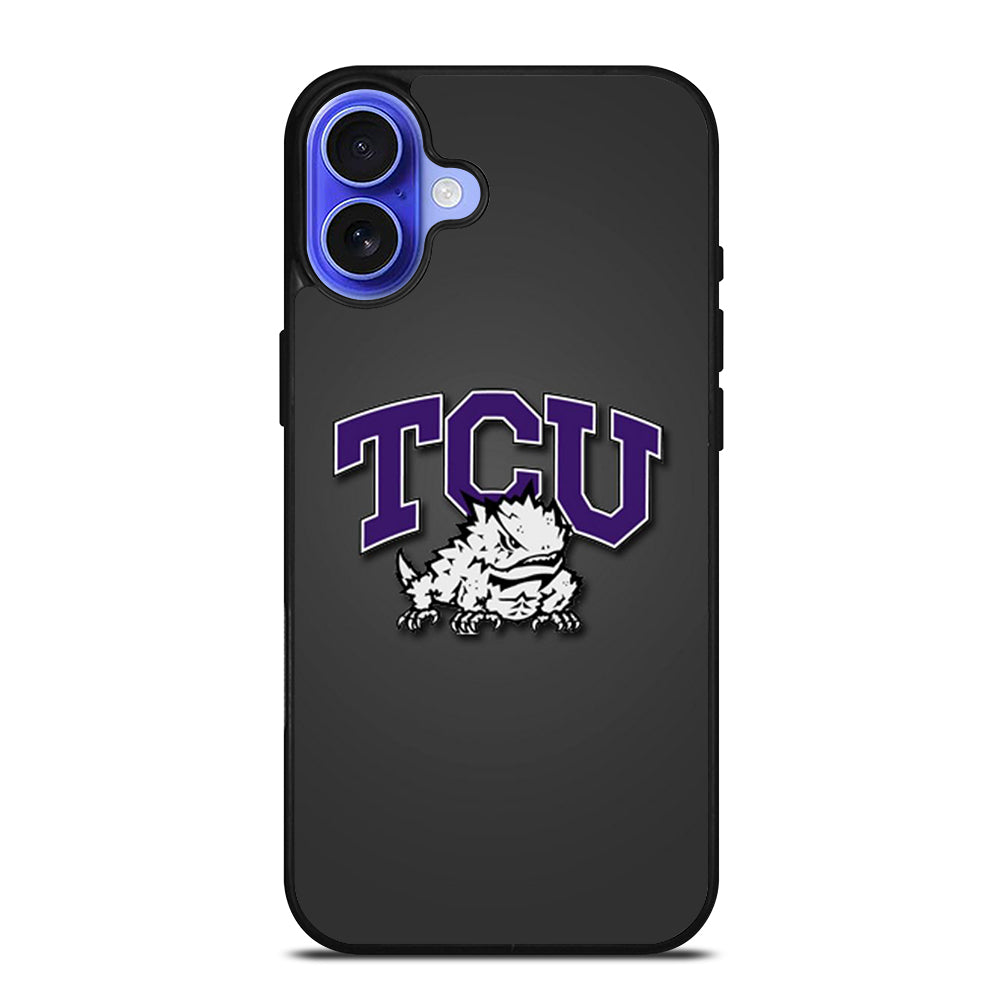 TCU HORNED FROGS LOGO iPhone 16 Case Cover