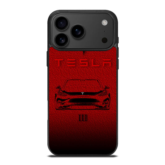 TESLA ICON iPhone 17 Pro Max Case Cover