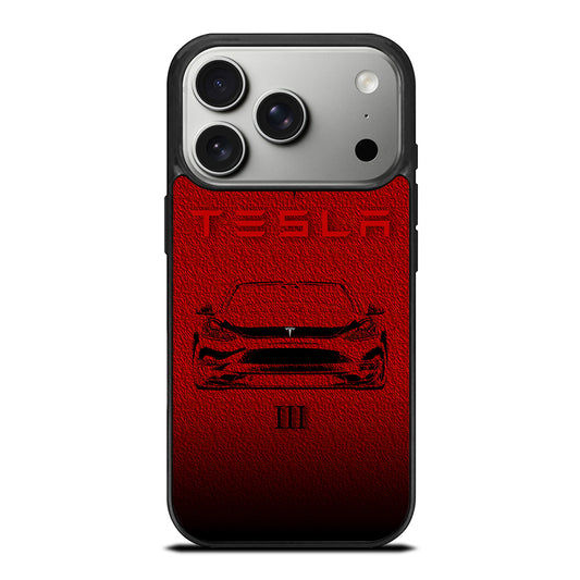 TESLA ICON iPhone 17 Pro Case Cover