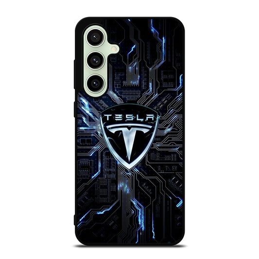 TESLA LOGO 2 Samsung Galaxy S24 FE Case Cover