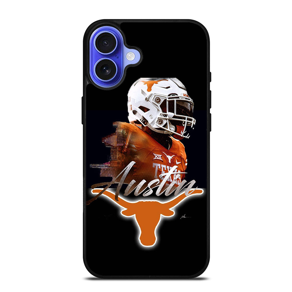 TEXAS LONGHORNS FOOTBALL iPhone 16 Case Cover