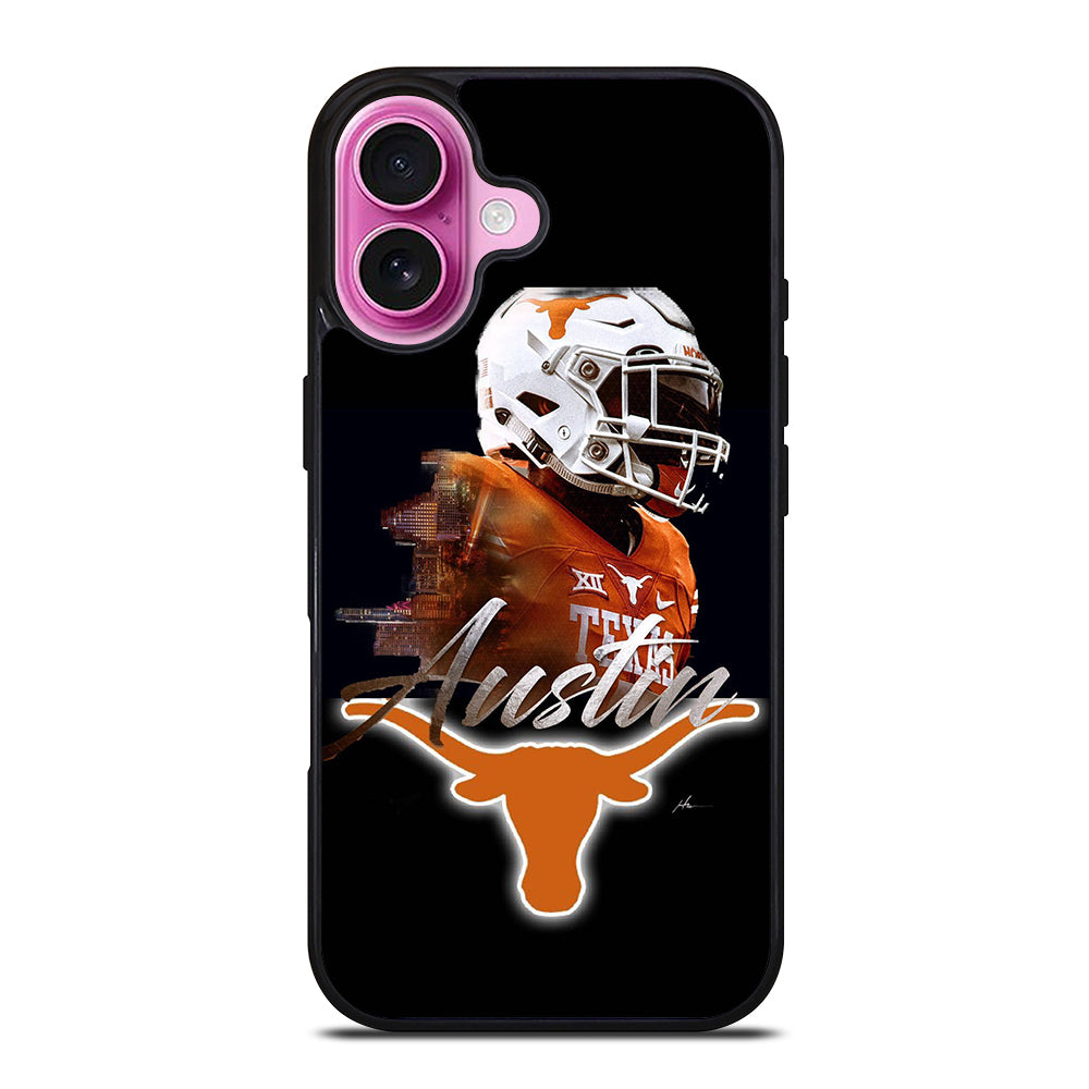 TEXAS LONGHORNS FOOTBALL iPhone 16 Plus Case Cover