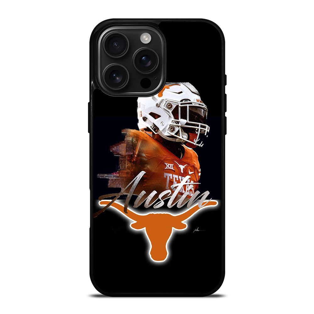 TEXAS LONGHORNS FOOTBALL iPhone 16 Pro Max Case Cover