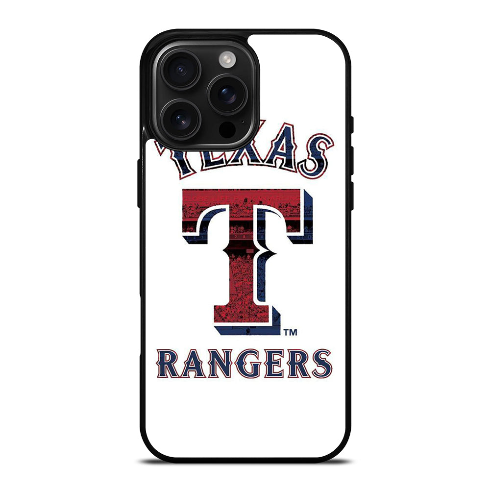 TEXAS RANGERS LOGO MLB BASEBALL iPhone 16 Pro Max Case Cover