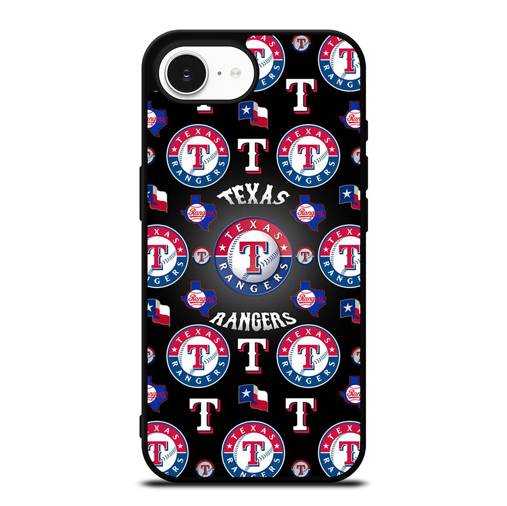 TEXAS RANGERS PATTERN LOGO iPhone 16e Case Cover