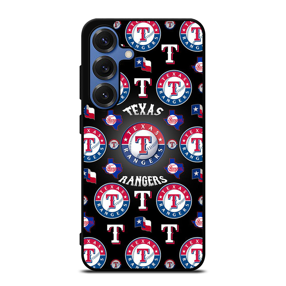 TEXAS RANGERS PATTERN LOGO Samsung Galaxy S25 Case Cover