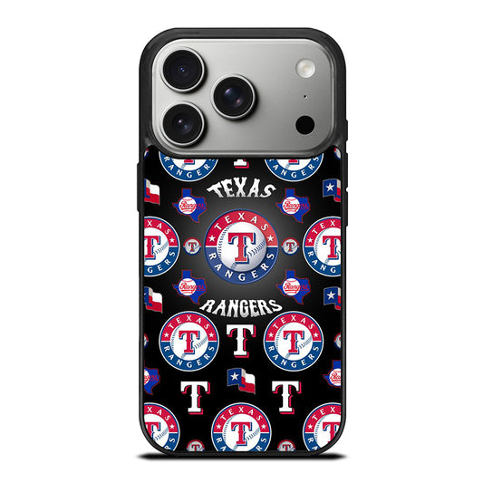TEXAS RANGERS PATTERN LOGO iPhone 17 Pro Case Cover