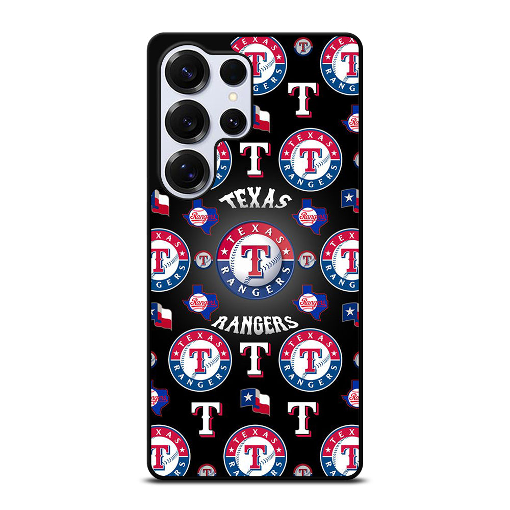 TEXAS RANGERS PATTERN LOGO Samsung Galaxy S25 Ultra Case Cover