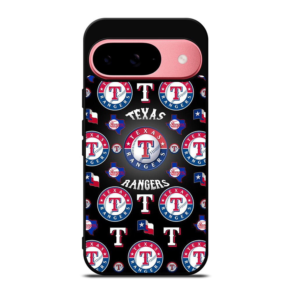 TEXAS RANGERS PATTERN LOGO Google Pixel 9 Case Cover
