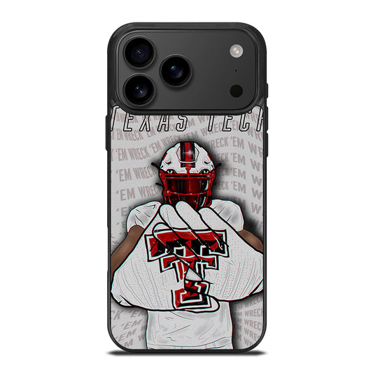 TEXAS TECH FOOTBALL NFL iPhone 17 Pro Max Case Cover