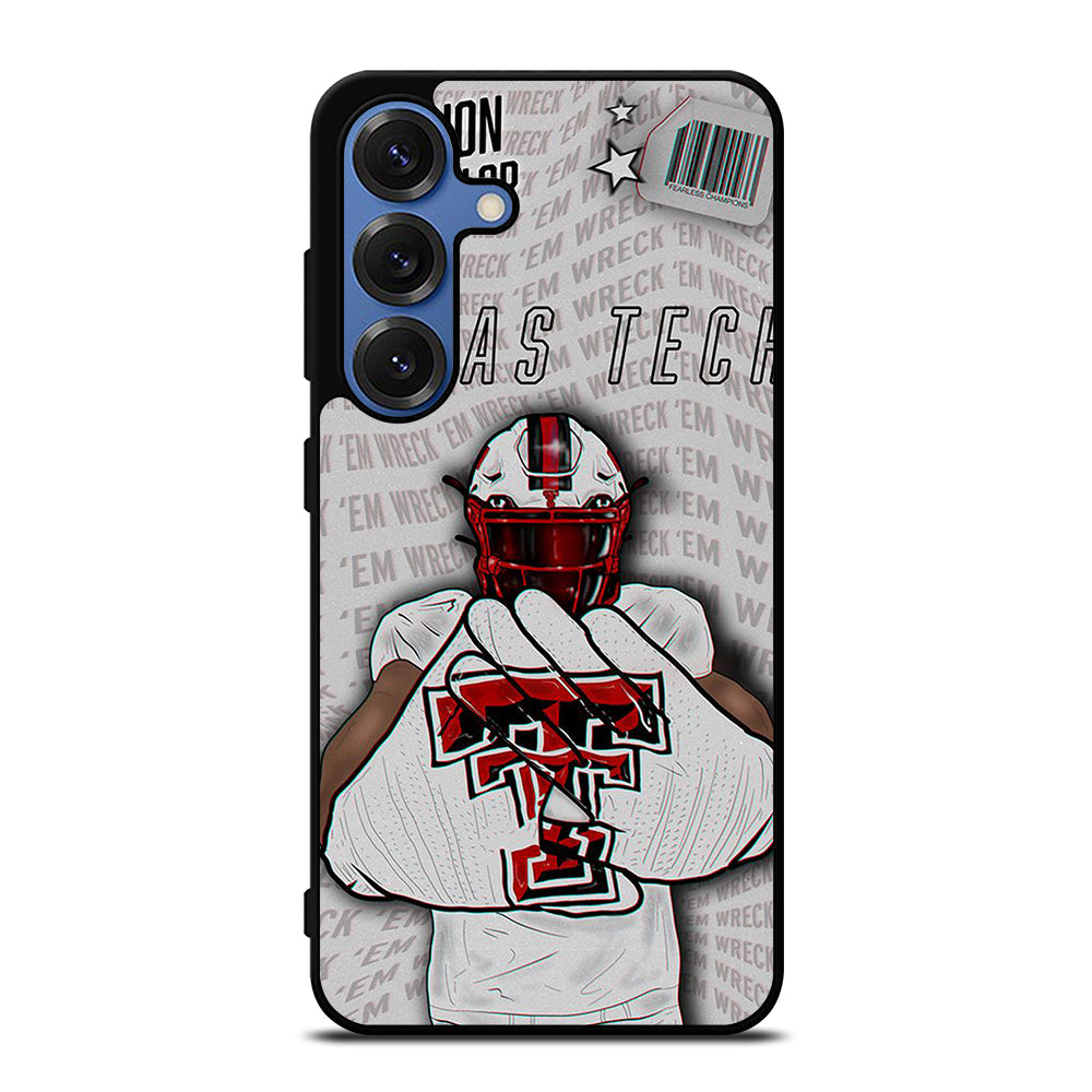 TEXAS TECH FOOTBALL NFL Samsung Galaxy S25 Case Cover