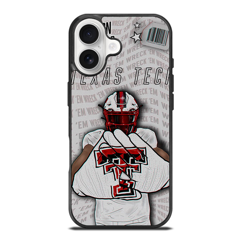 TEXAS TECH FOOTBALL NFL iPhone 17 Case Cover