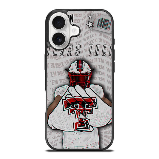 TEXAS TECH FOOTBALL NFL iPhone 17 Case Cover