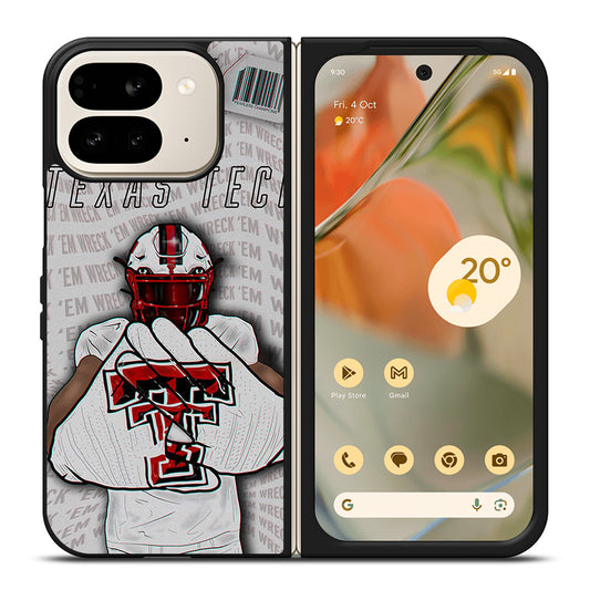 TEXAS TECH FOOTBALL NFL Google Pixel 9 Pro Fold Case Cover