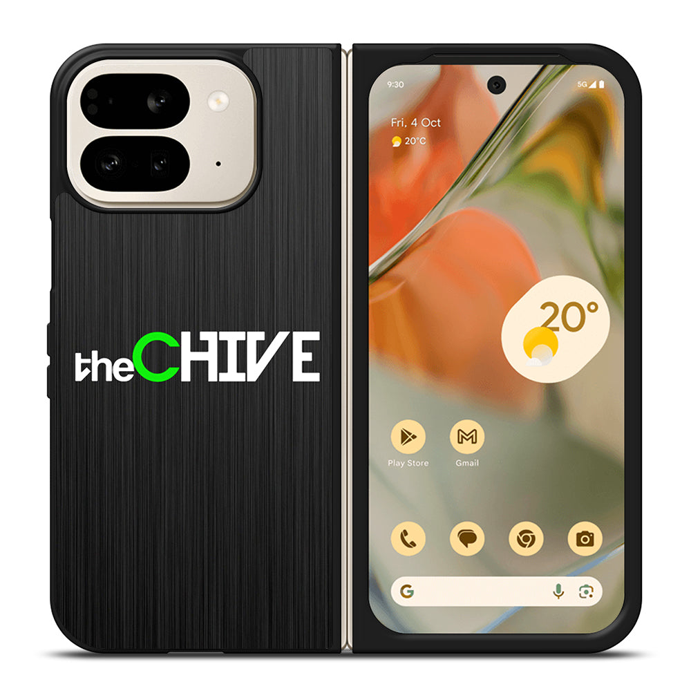 THE CHIVE LOGO METAL 2 Google Pixel 9 Pro Fold Case Cover