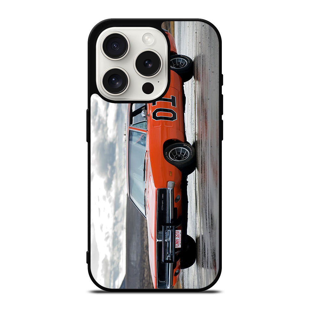 THE DUKES OF HAZZARD GENERAL LEE CAR iPhone 15 Pro Case Cover