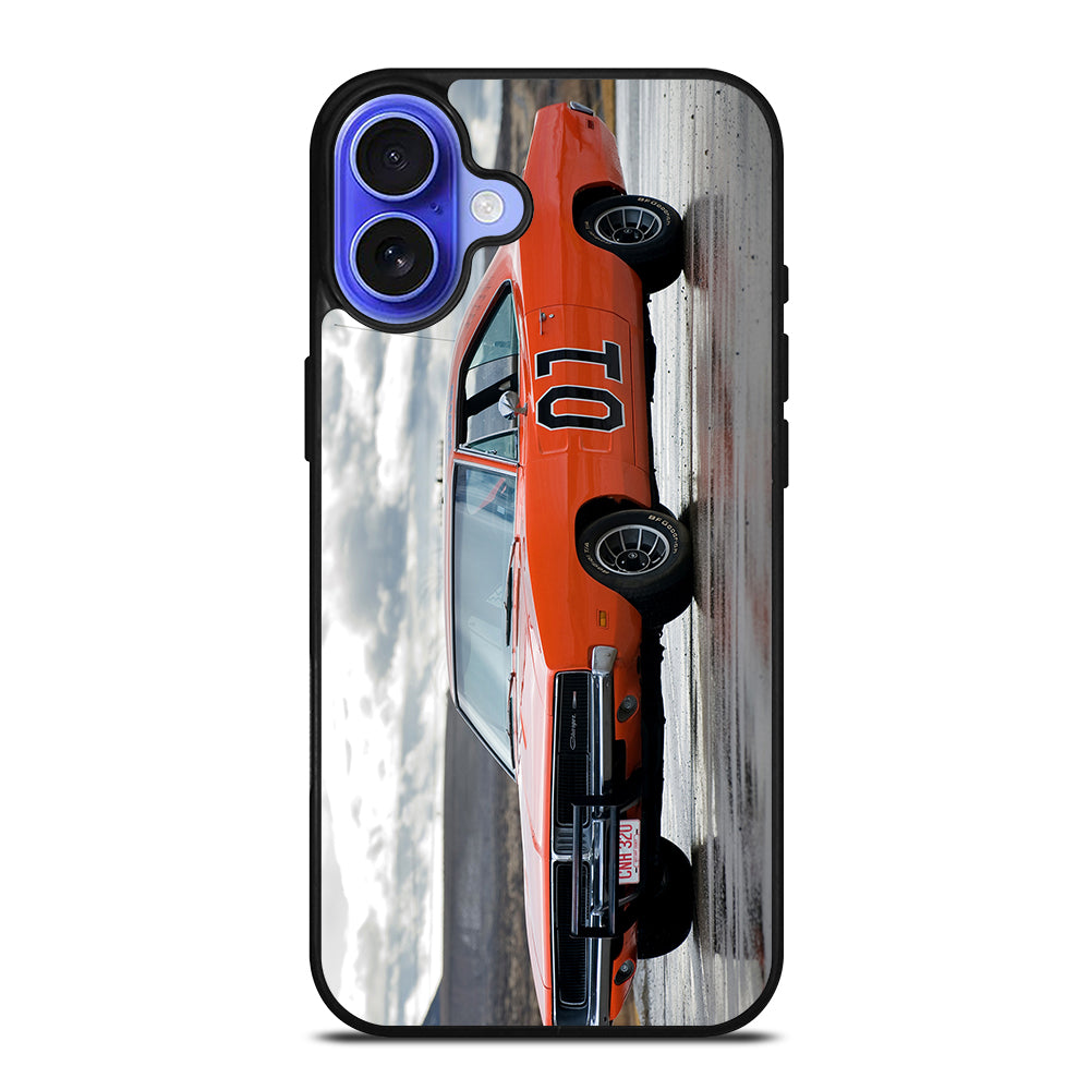 THE DUKES OF HAZZARD GENERAL LEE CAR iPhone 16 Case Cover