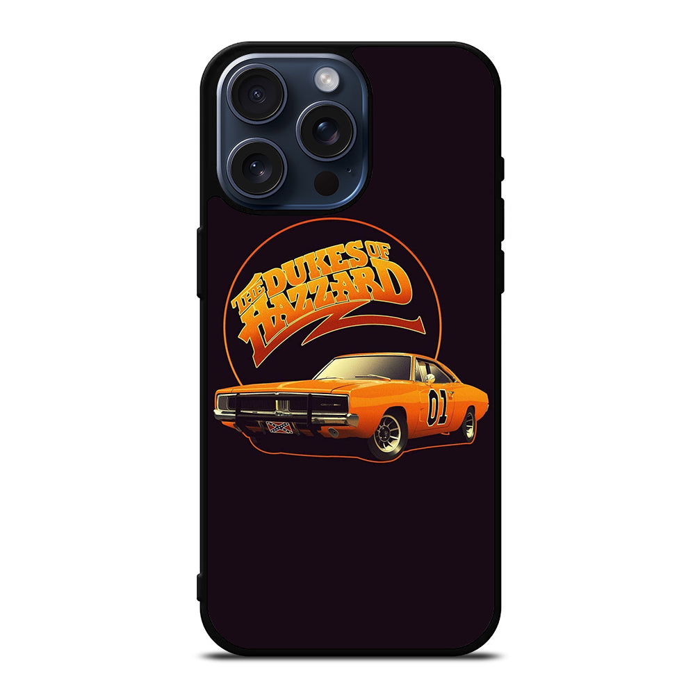 THE DUKES OF HAZZARD GENERAL LEE LOGO iPhone 15 Pro Max Case Cover
