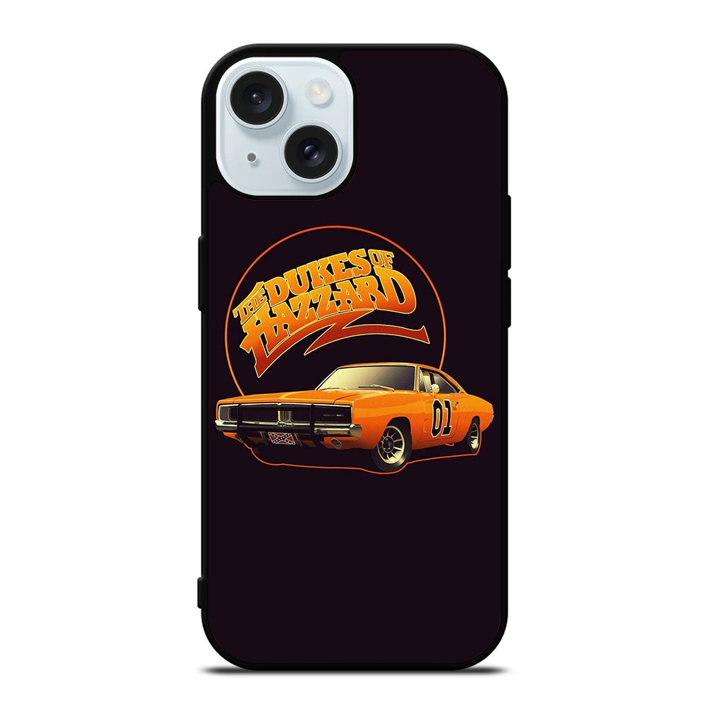 THE DUKES OF HAZZARD GENERAL LEE LOGO iPhone 15 Case Cover