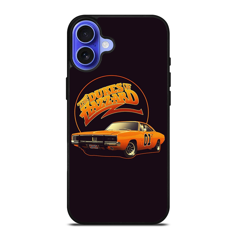 THE DUKES OF HAZZARD GENERAL LEE LOGO iPhone 16 Case Cover