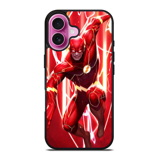 THE FLASH SUPER HERO iPhone 16 Plus Case Cover