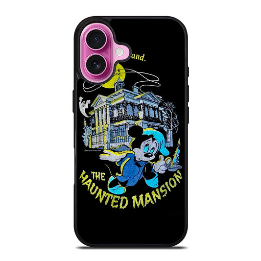 THE HAUNTED MANSION MICKEY MOUSE iPhone 16 Plus Case Cover