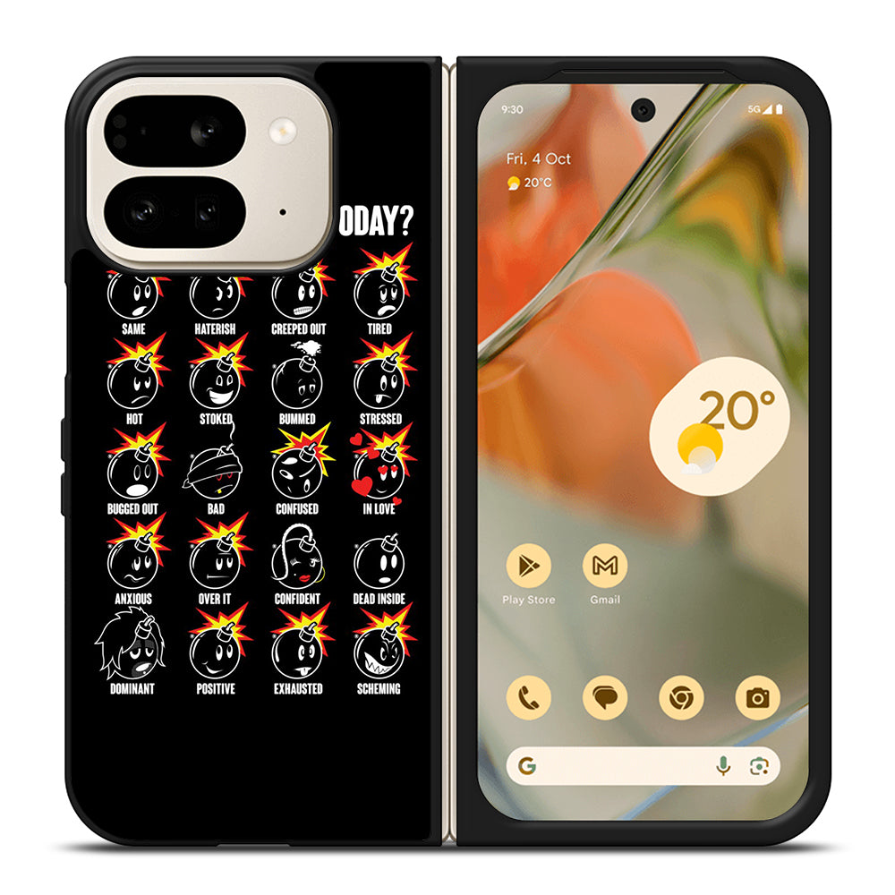 THE HUNDREDS BOMBS PATTERN 2 Google Pixel 9 Pro Fold Case Cover