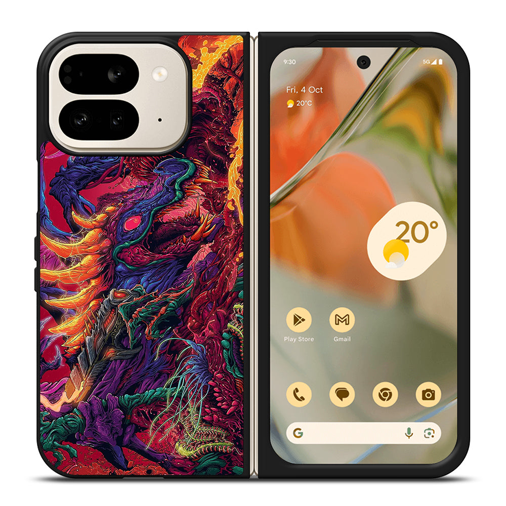 THE HYPER BEAST ART 1 Google Pixel 9 Pro Fold Case Cover