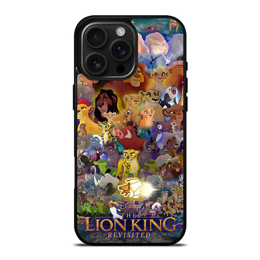 THE LION KING ALL CHARACTER iPhone 16 Pro Max Case Cover