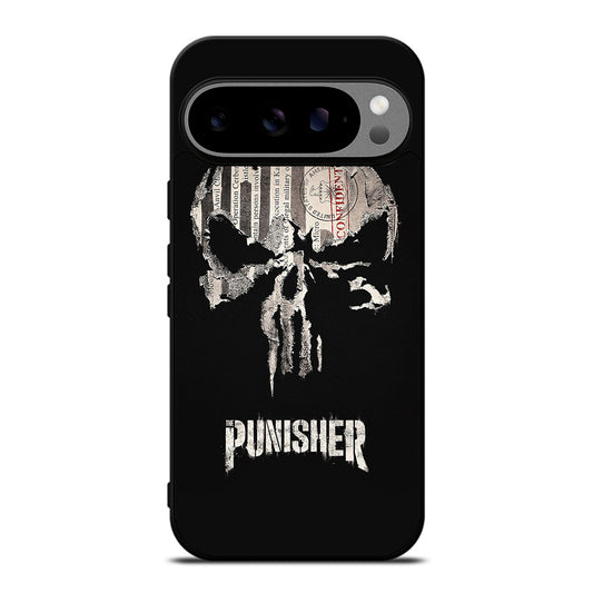 THE PUNISHER MARVEL BLACK LOGO Google Pixel 9 Pro XL Case Cover