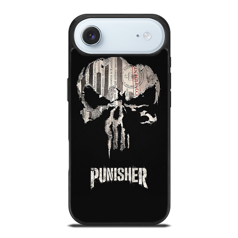 THE PUNISHER MARVEL BLACK LOGO iPhone Air Case Cover