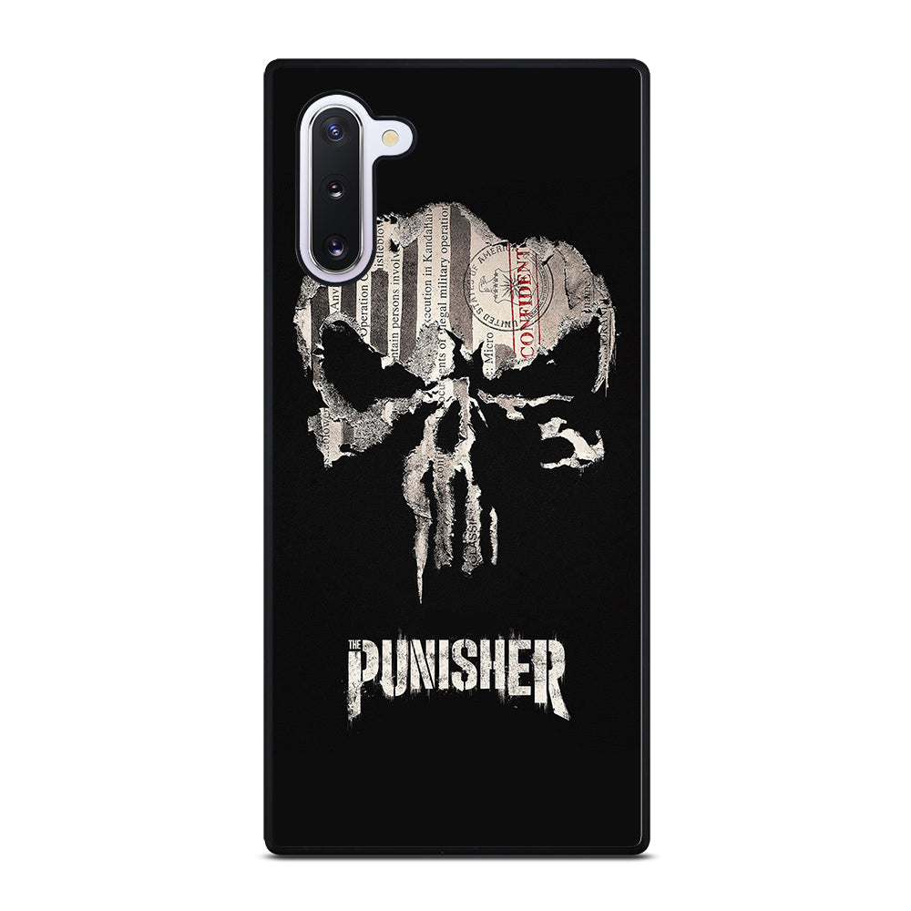 THE PUNISHER MARVEL BLACK LOGO Samsung Galaxy Note 10 Case Cover