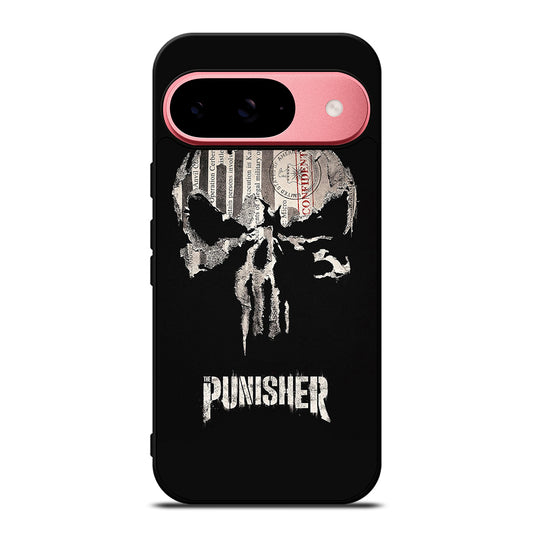 THE PUNISHER MARVEL BLACK LOGO Google Pixel 9 Case Cover