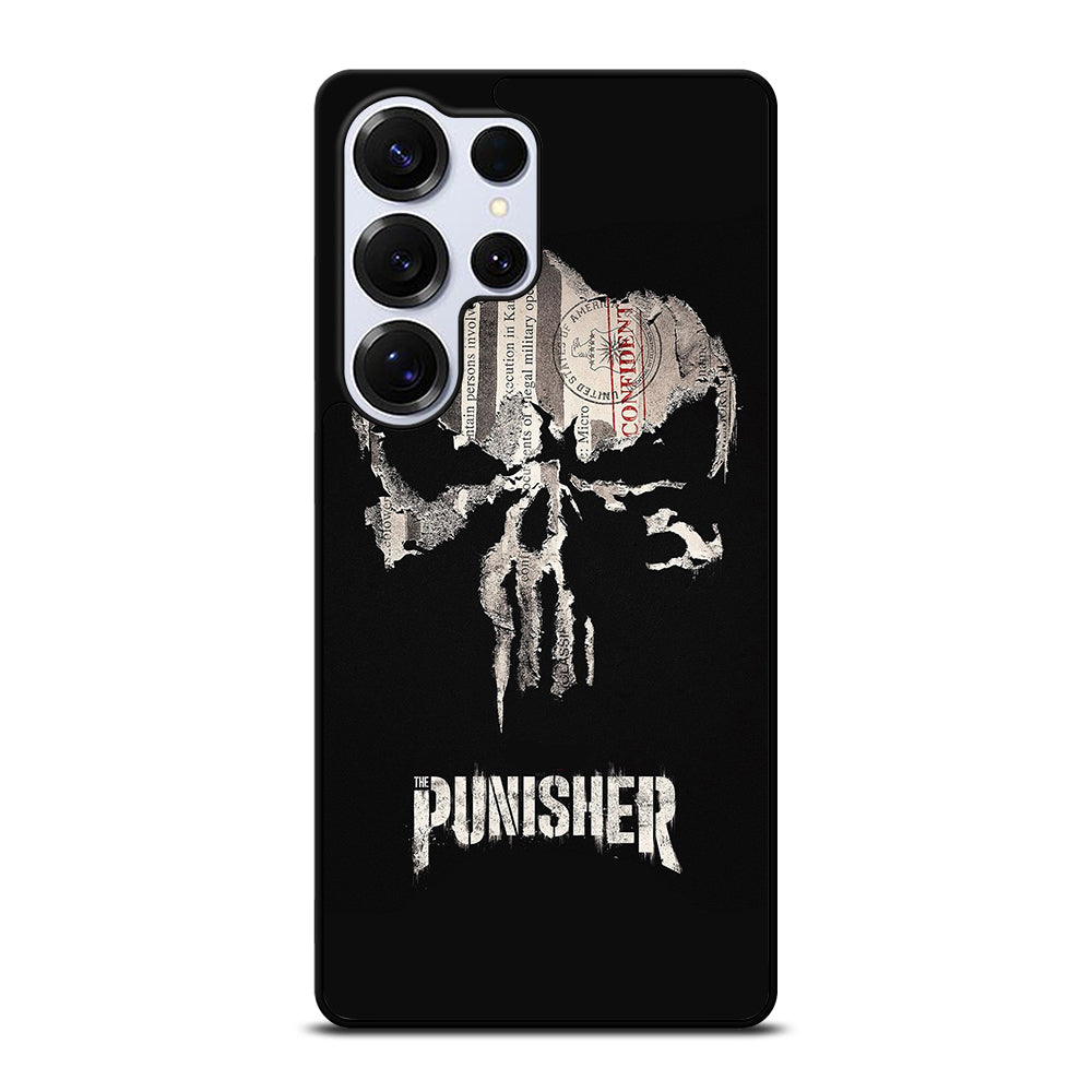 THE PUNISHER MARVEL BLACK LOGO Samsung Galaxy S26 Ultra Case Cover